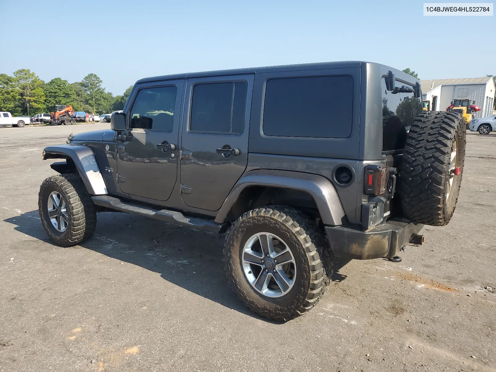 2017 Jeep Wrangler Unlimited Sahara VIN: 1C4BJWEG4HL522784 Lot: 65794214