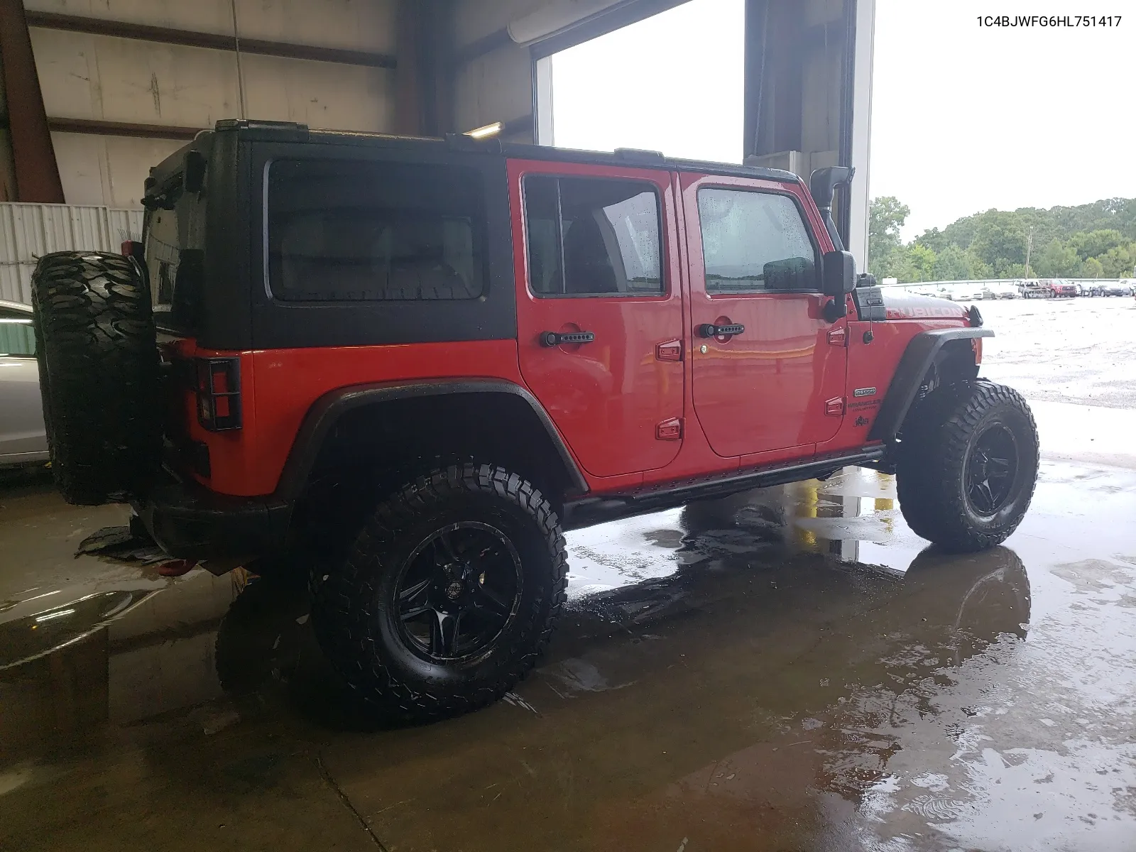 1C4BJWFG6HL751417 2017 Jeep Wrangler Unlimited Rubicon