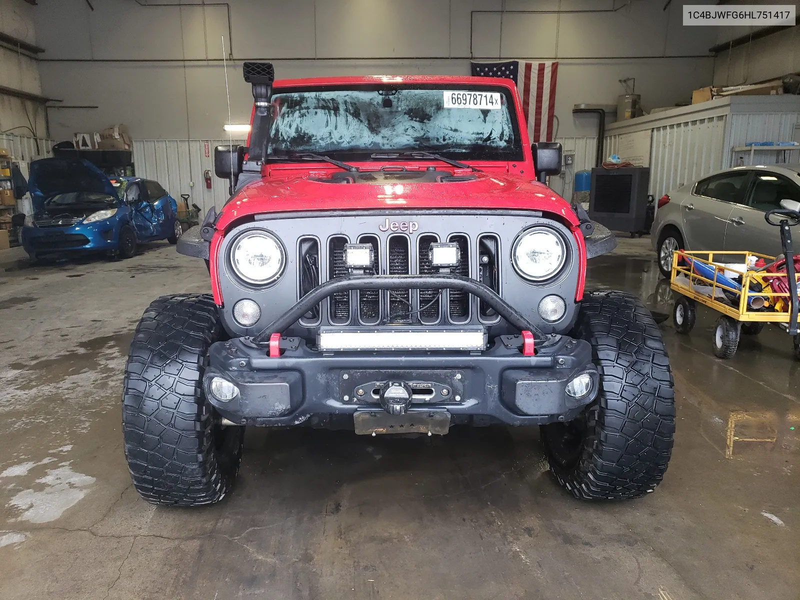 1C4BJWFG6HL751417 2017 Jeep Wrangler Unlimited Rubicon