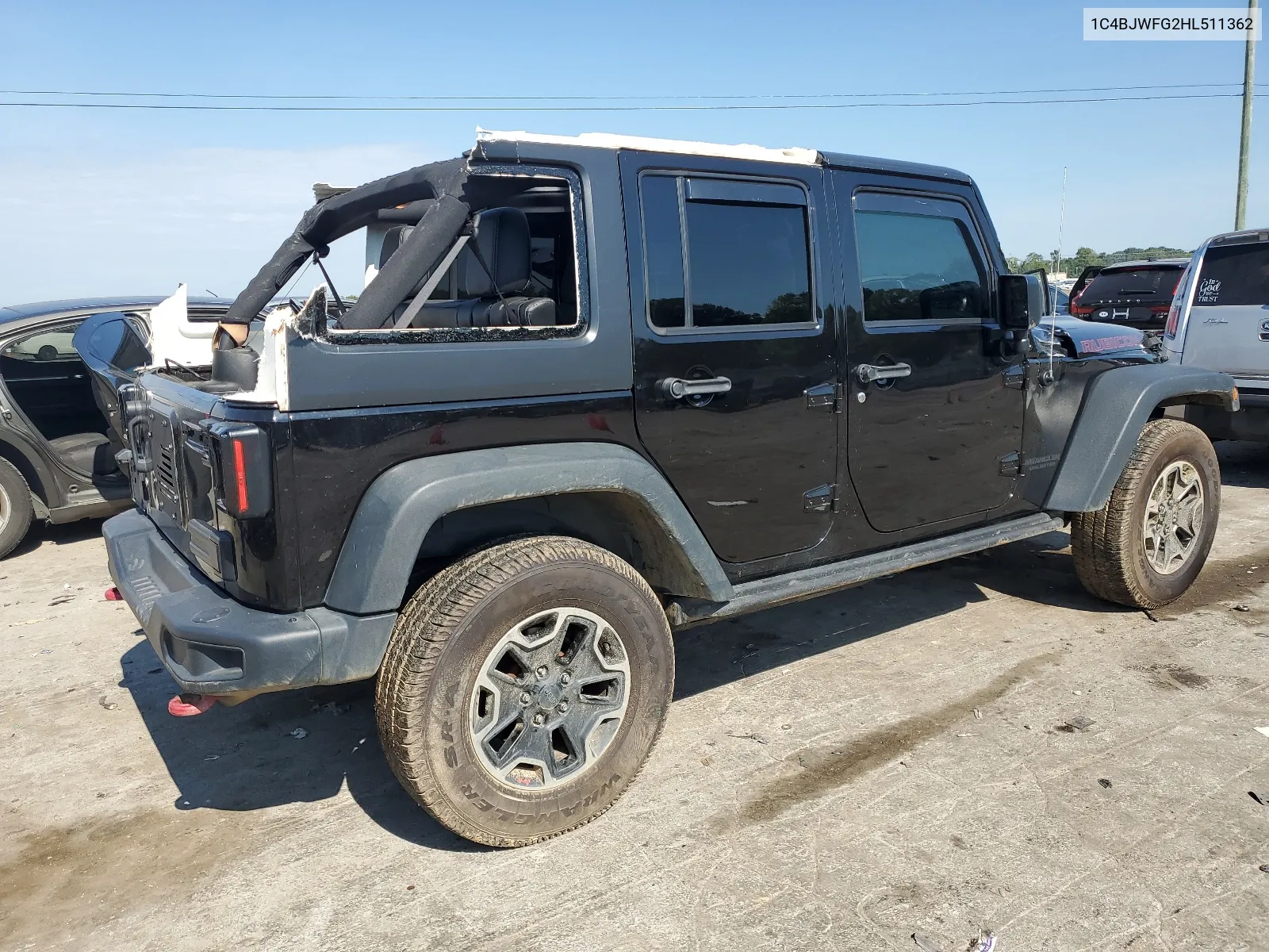 2017 Jeep Wrangler Unlimited Rubicon VIN: 1C4BJWFG2HL511362 Lot: 67149114