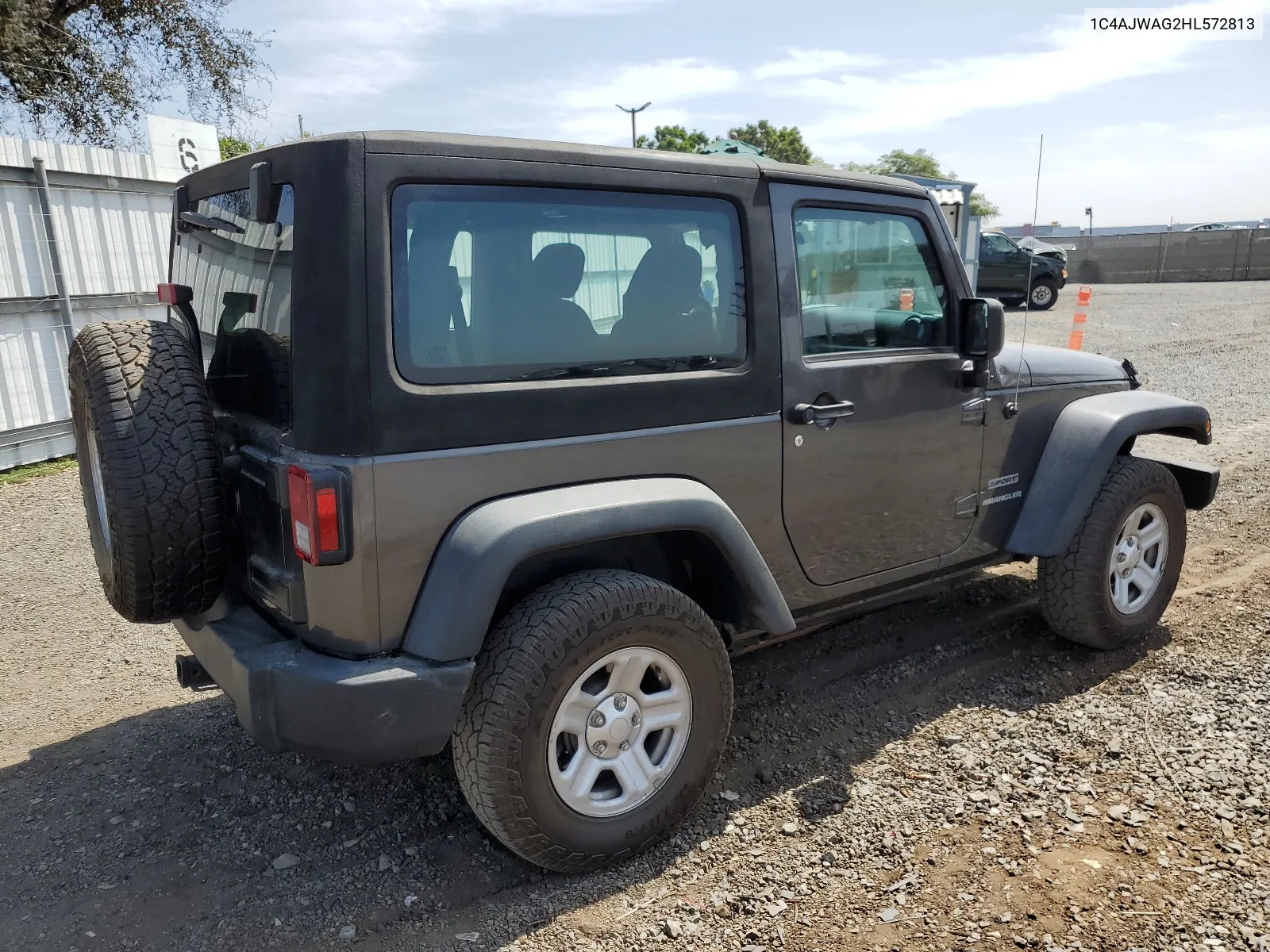 2017 Jeep Wrangler Sport VIN: 1C4AJWAG2HL572813 Lot: 67794144