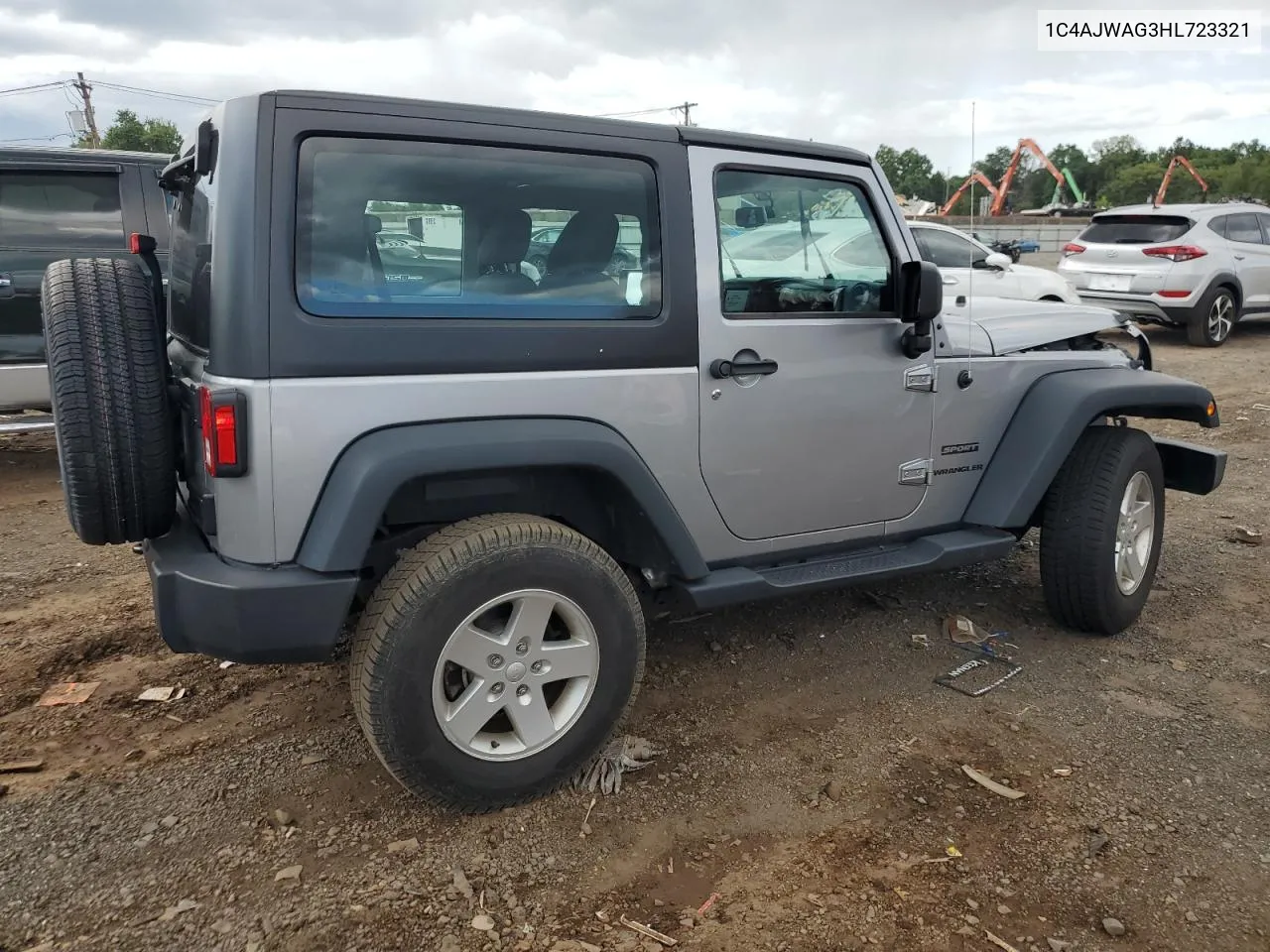 2017 Jeep Wrangler Sport VIN: 1C4AJWAG3HL723321 Lot: 67857644