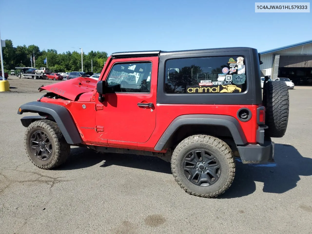 2017 Jeep Wrangler Sport VIN: 1C4AJWAG1HL579333 Lot: 68221184