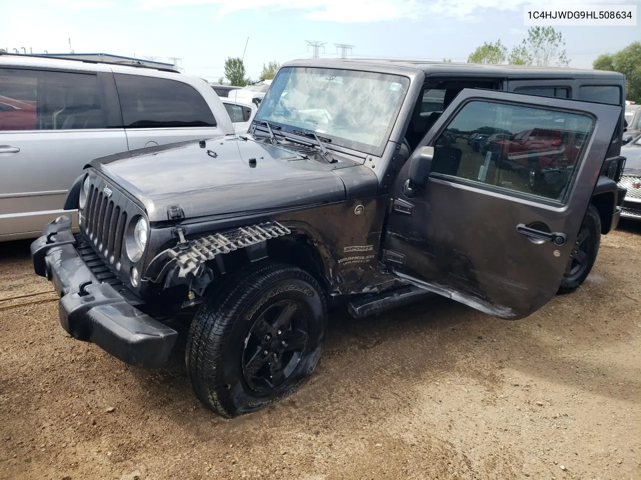 1C4HJWDG9HL508634 2017 Jeep Wrangler Unlimited Sport