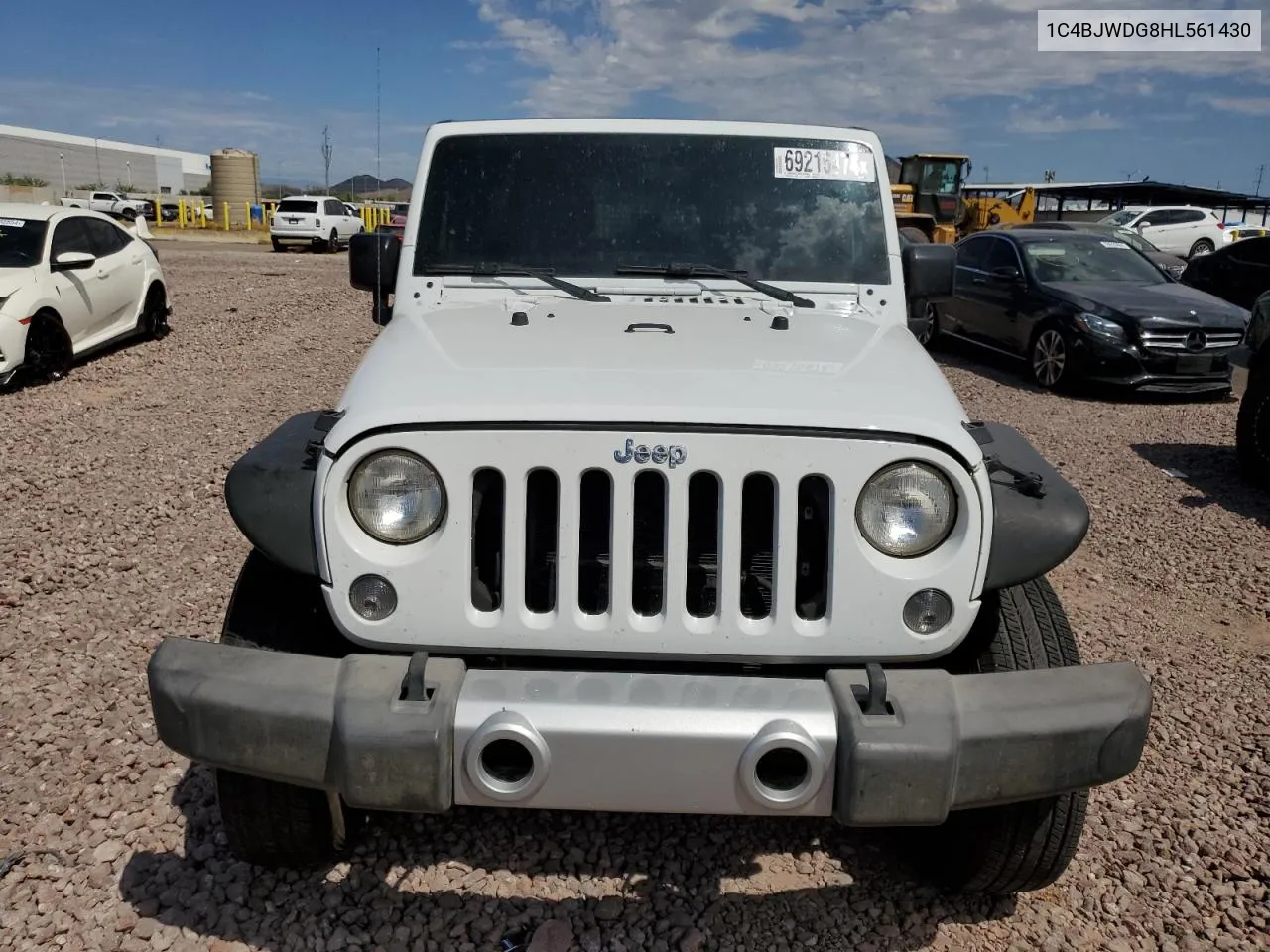 2017 Jeep Wrangler Unlimited Sport VIN: 1C4BJWDG8HL561430 Lot: 69216474