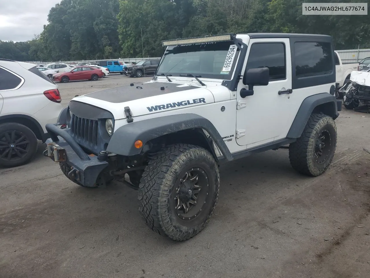 1C4AJWAG2HL677674 2017 Jeep Wrangler Sport