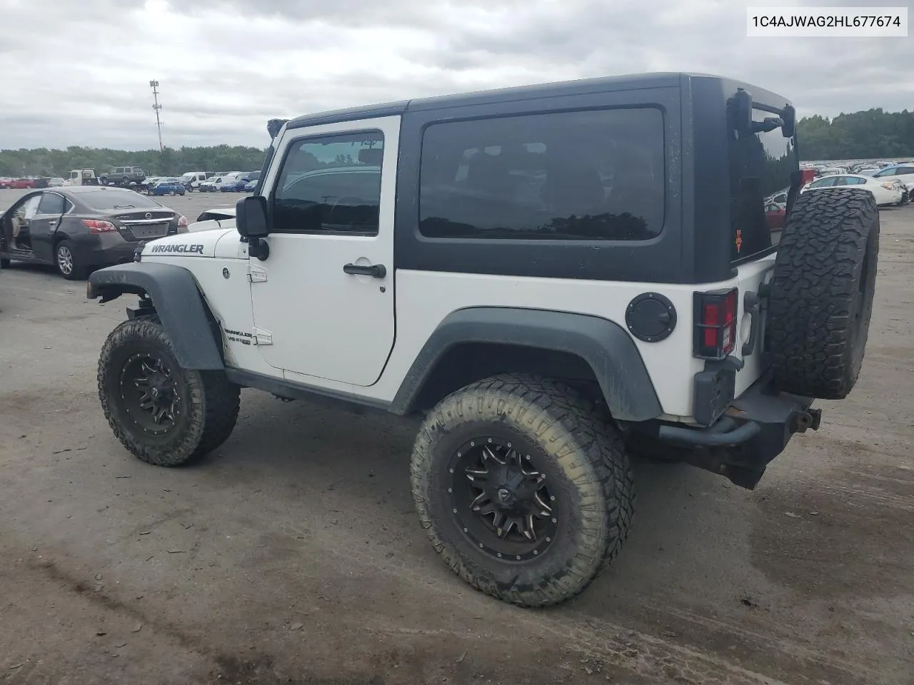 1C4AJWAG2HL677674 2017 Jeep Wrangler Sport