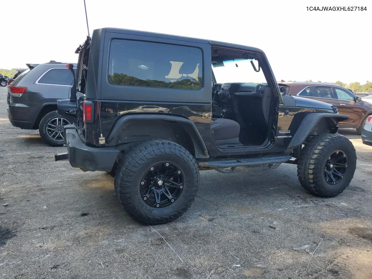 2017 Jeep Wrangler Sport VIN: 1C4AJWAGXHL627184 Lot: 69382564