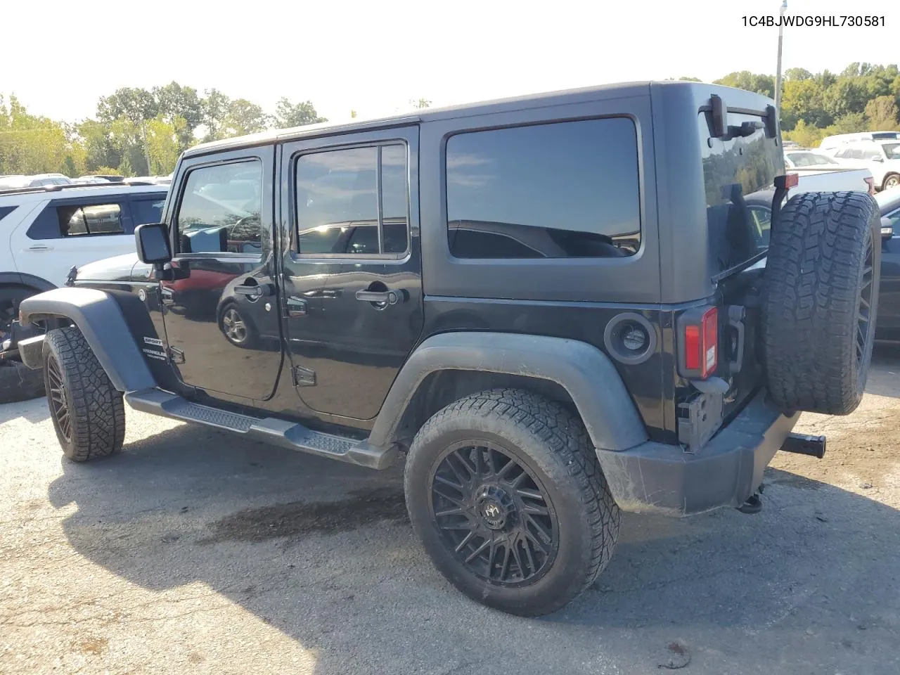 2017 Jeep Wrangler Unlimited Sport VIN: 1C4BJWDG9HL730581 Lot: 69491204