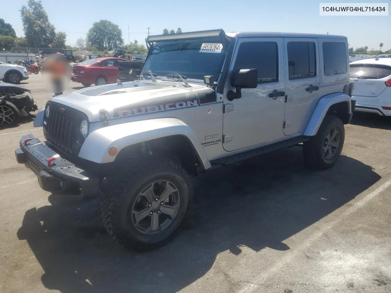 1C4HJWFG4HL716434 2017 Jeep Wrangler Unlimited Rubicon