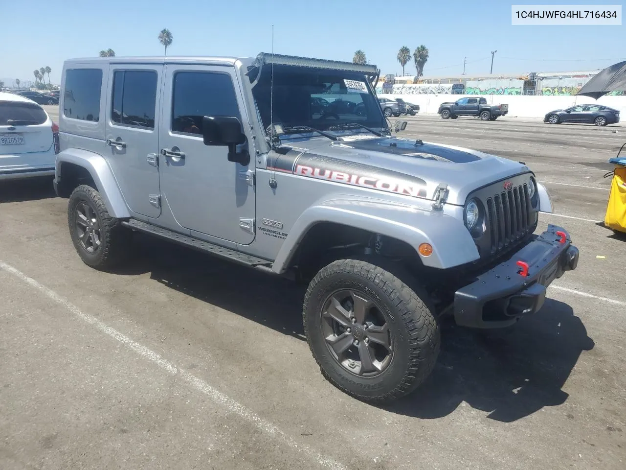 2017 Jeep Wrangler Unlimited Rubicon VIN: 1C4HJWFG4HL716434 Lot: 69536364