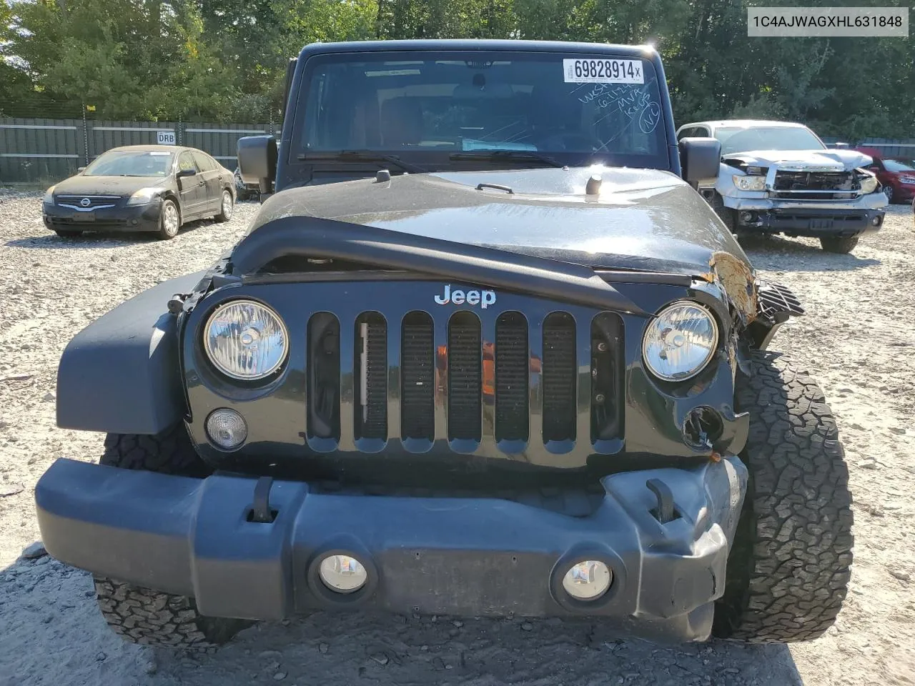 1C4AJWAGXHL631848 2017 Jeep Wrangler Sport