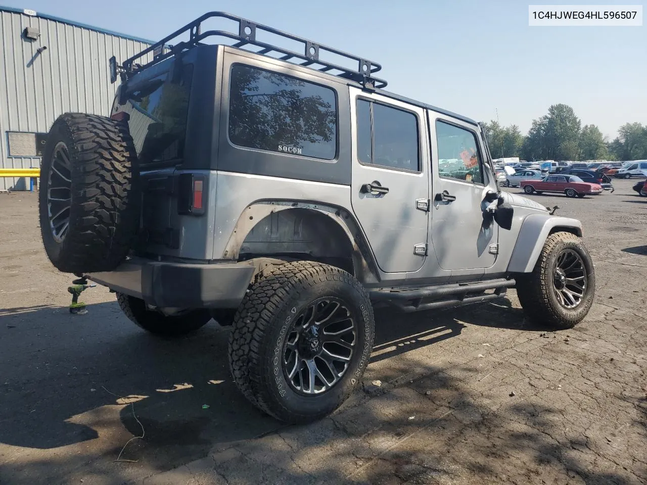 1C4HJWEG4HL596507 2017 Jeep Wrangler Unlimited Sahara