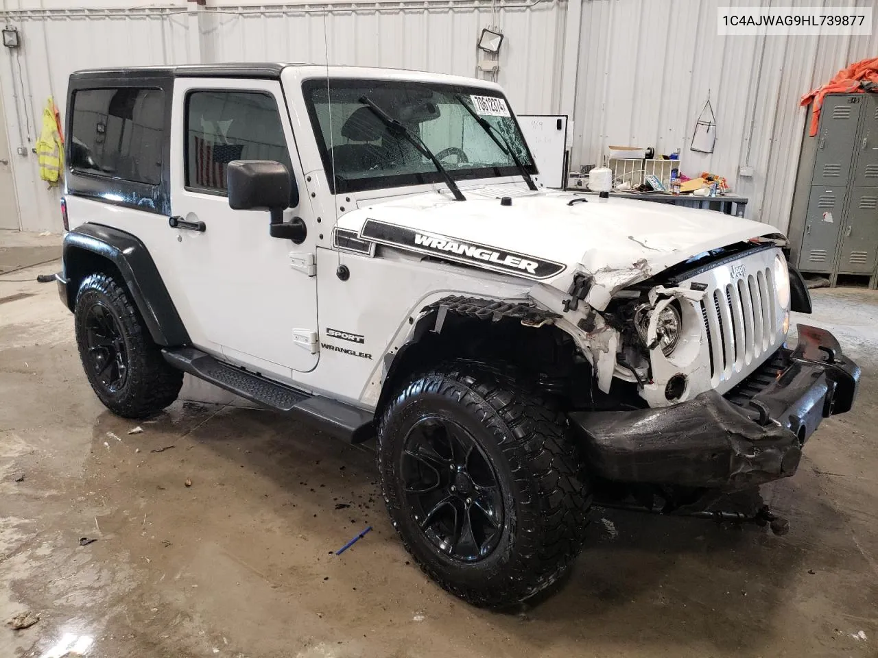 1C4AJWAG9HL739877 2017 Jeep Wrangler Sport