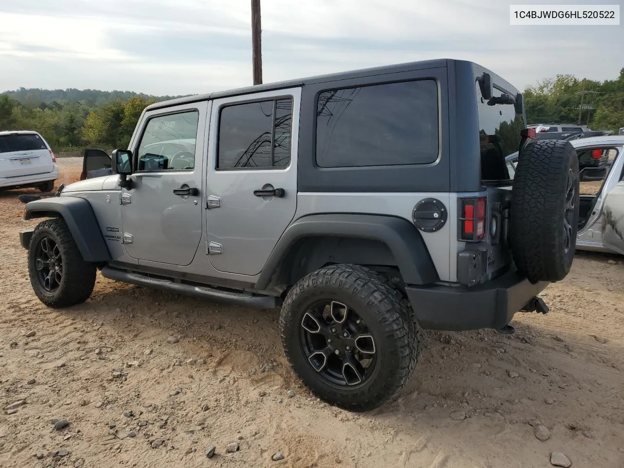 2017 Jeep Wrangler Unlimited Sport VIN: 1C4BJWDG6HL520522 Lot: 71204944