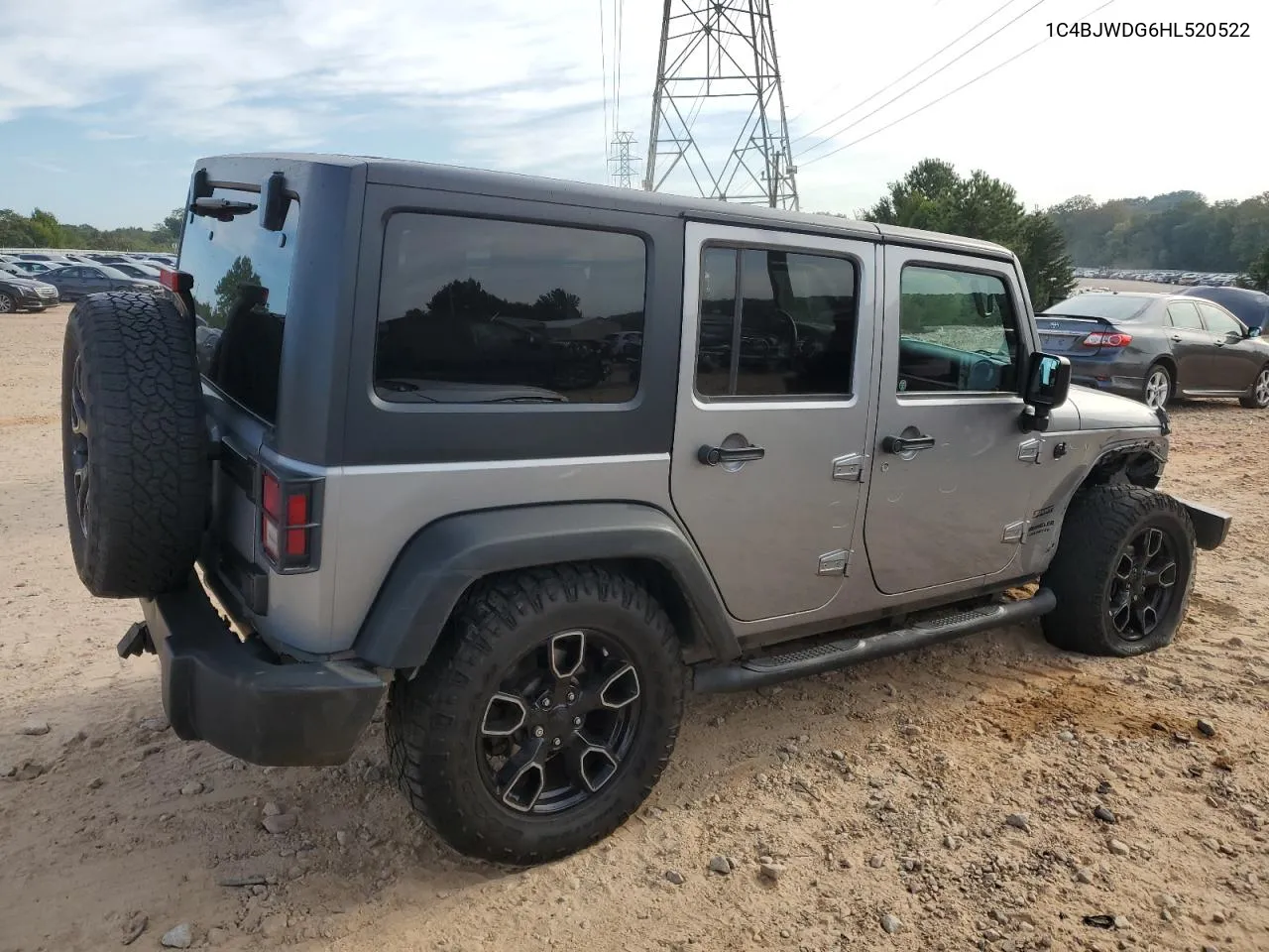 2017 Jeep Wrangler Unlimited Sport VIN: 1C4BJWDG6HL520522 Lot: 71204944