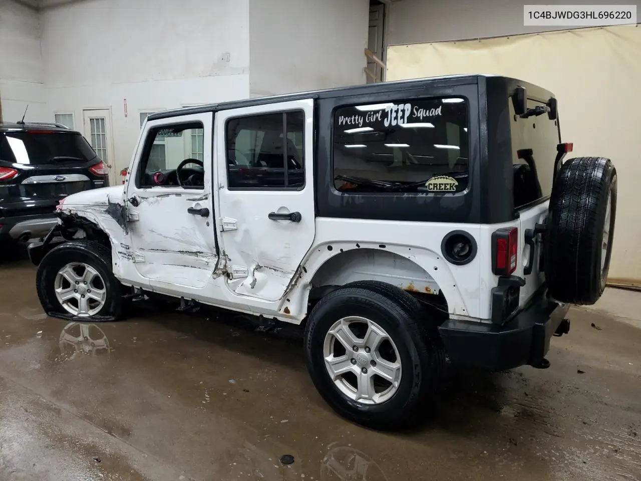 1C4BJWDG3HL696220 2017 Jeep Wrangler Unlimited Sport