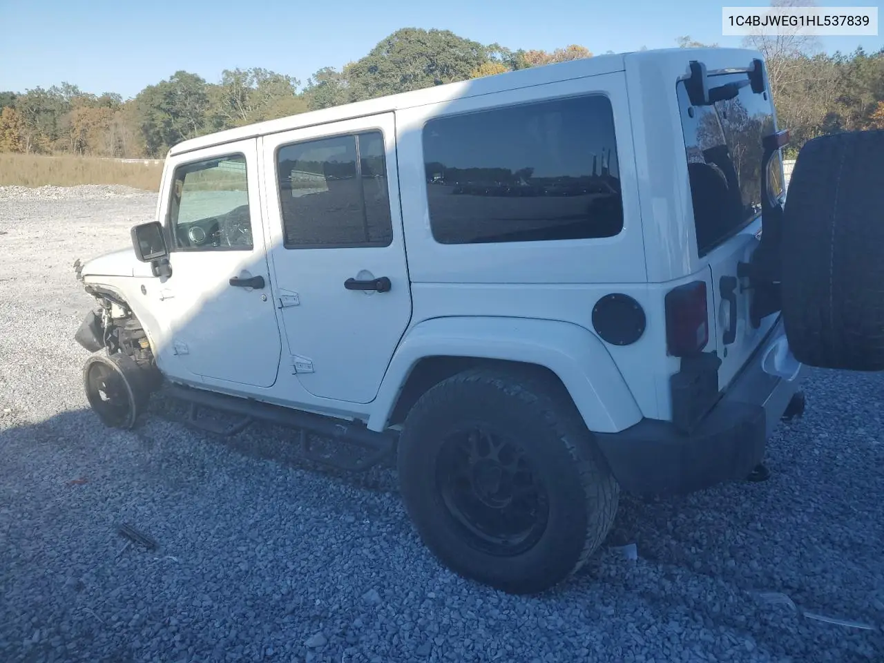 1C4BJWEG1HL537839 2017 Jeep Wrangler Unlimited Sahara