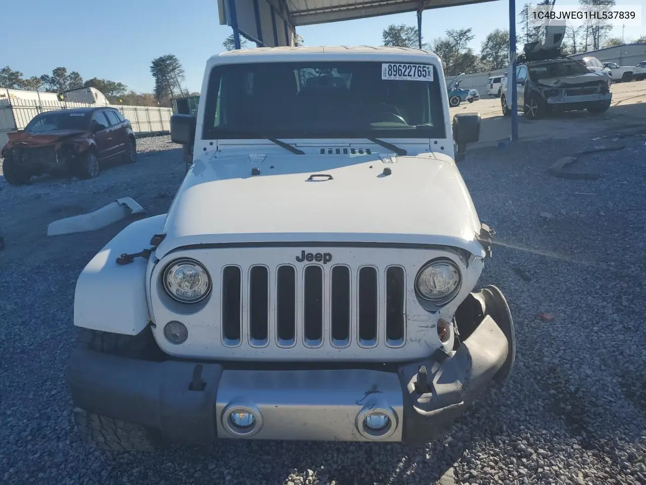 1C4BJWEG1HL537839 2017 Jeep Wrangler Unlimited Sahara