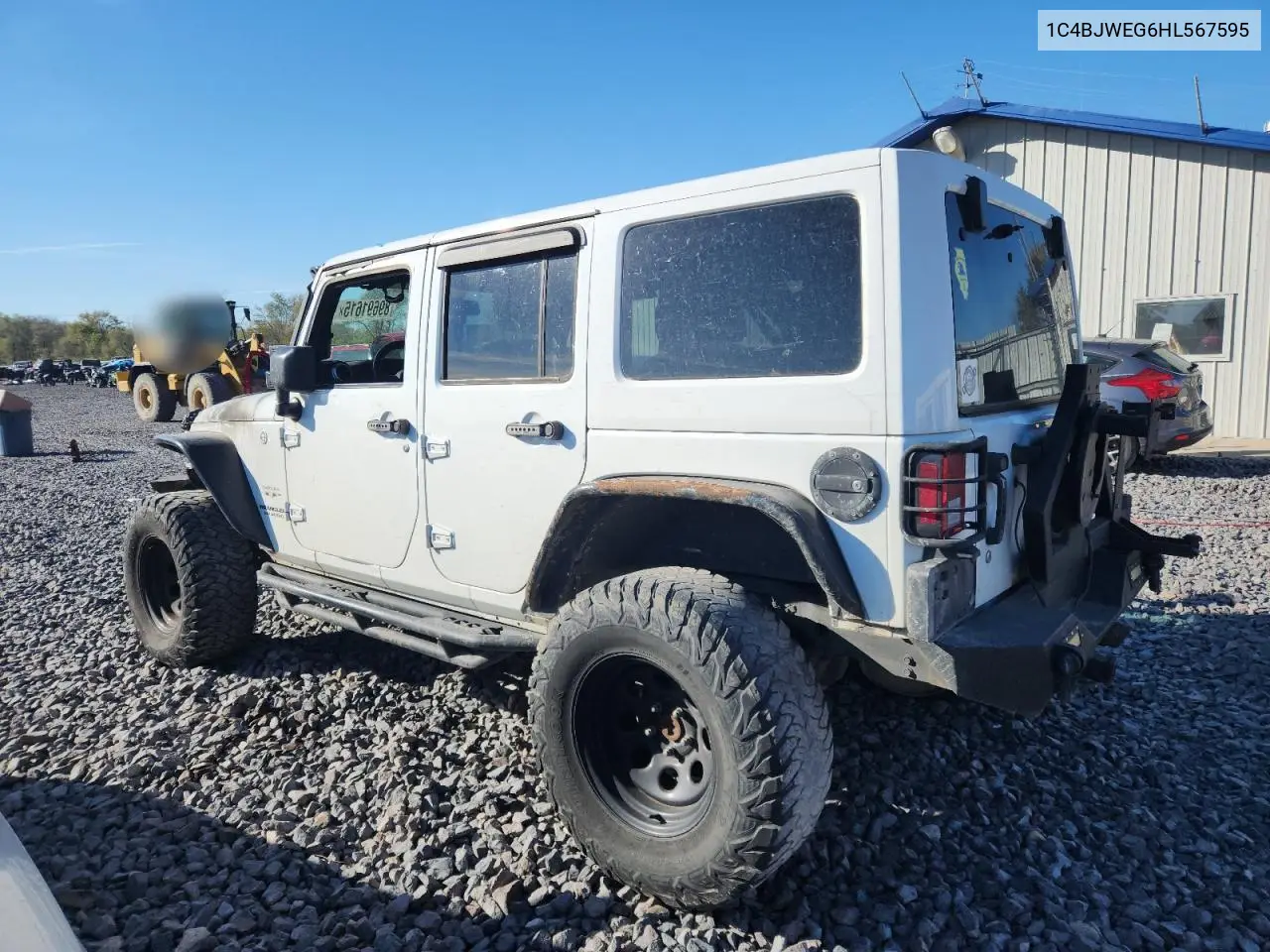 1C4BJWEG6HL567595 2017 Jeep Wrangler Unlimited Sahara