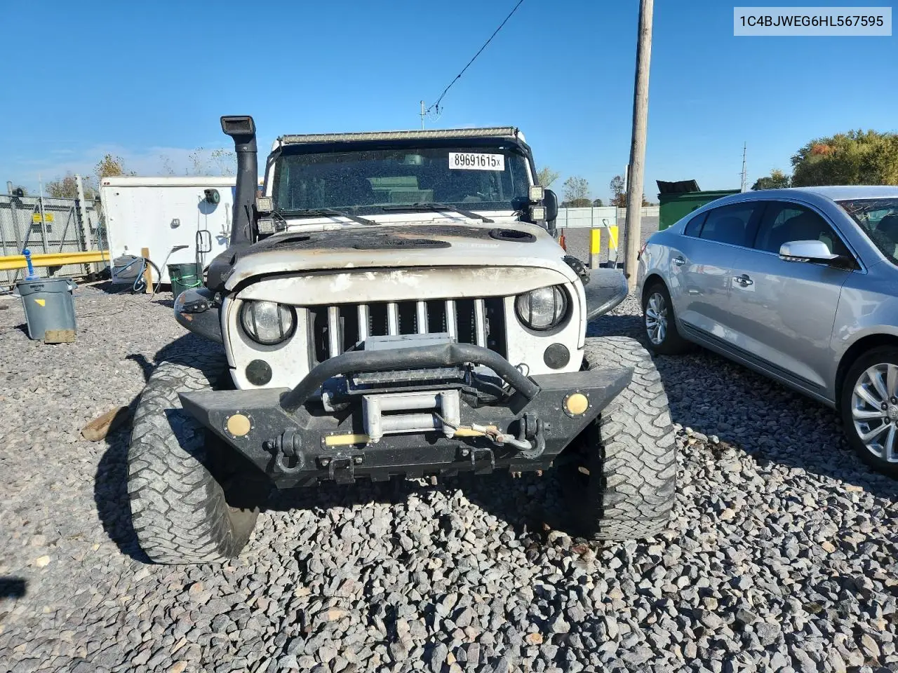 1C4BJWEG6HL567595 2017 Jeep Wrangler Unlimited Sahara