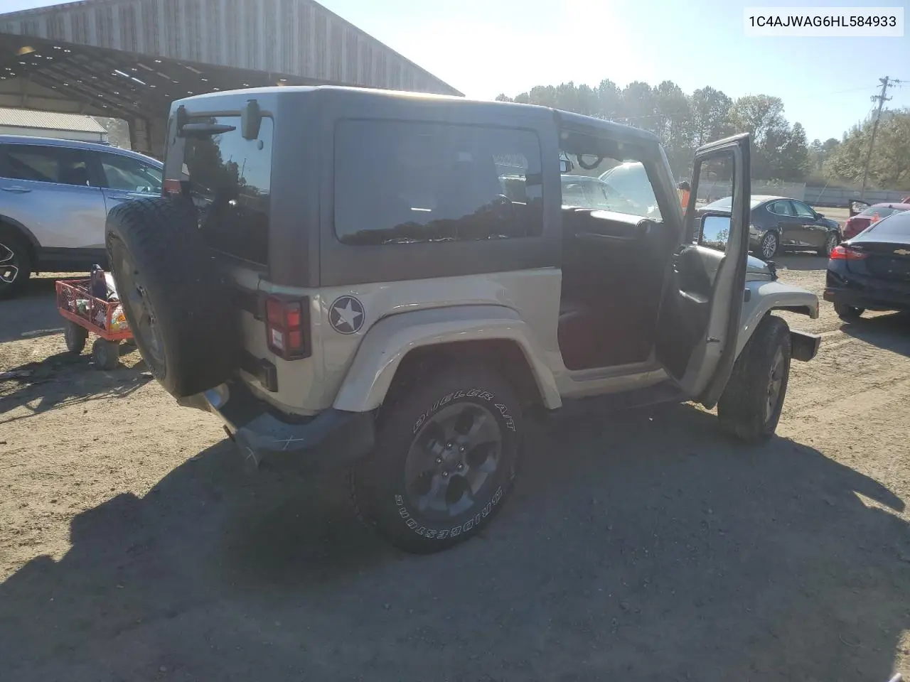 1C4AJWAG6HL584933 2017 Jeep Wrangler Sport