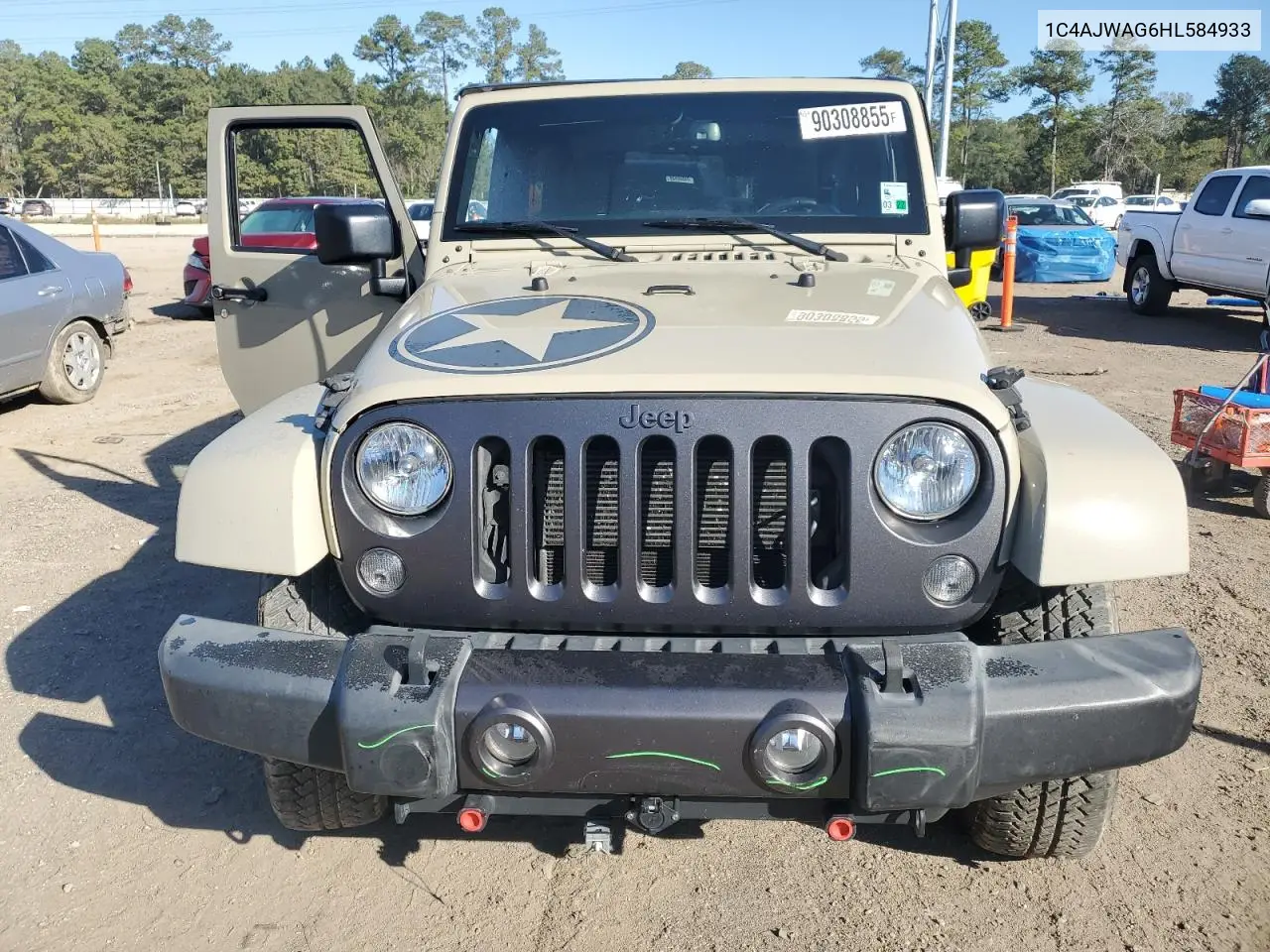 1C4AJWAG6HL584933 2017 Jeep Wrangler Sport
