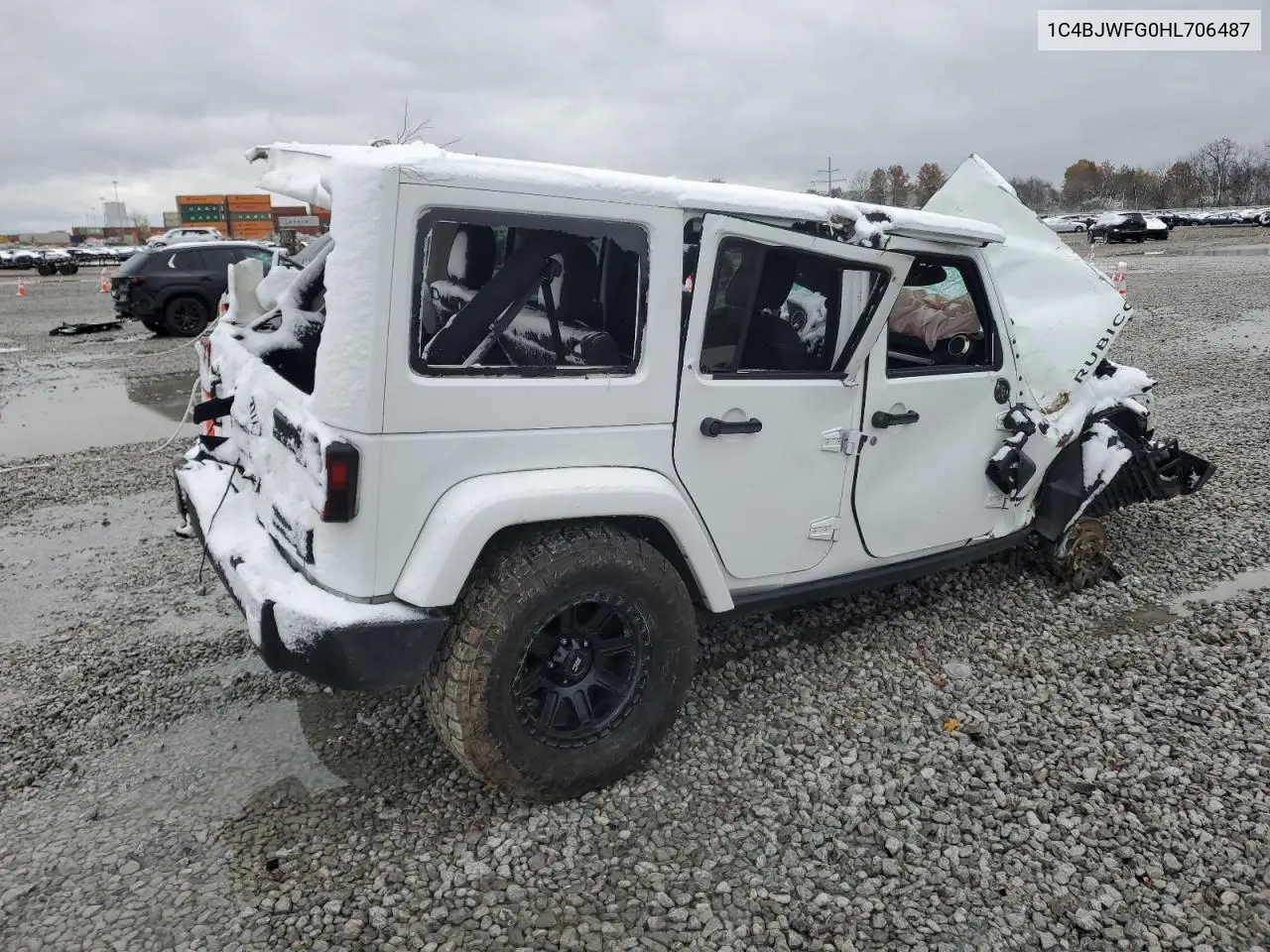 1C4BJWFG0HL706487 2017 Jeep Wrangler Unlimited Rubicon