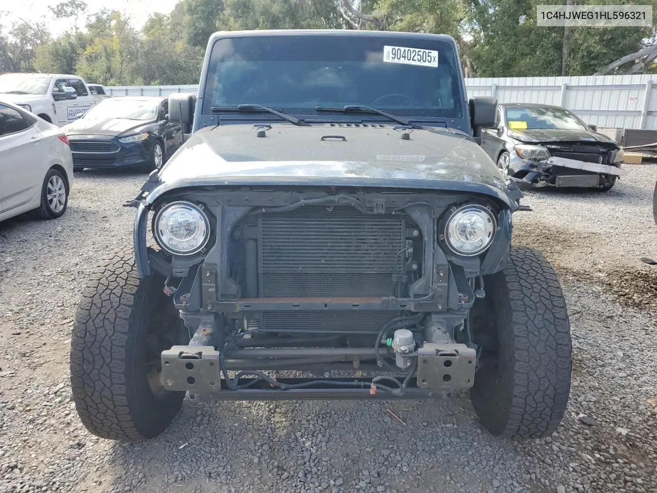 1C4HJWEG1HL596321 2017 Jeep Wrangler Unlimited Sahara