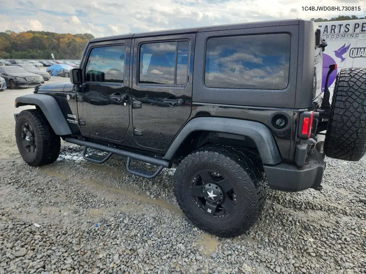 1C4BJWDG8HL730815 2017 Jeep Wrangler Unlimited Sport