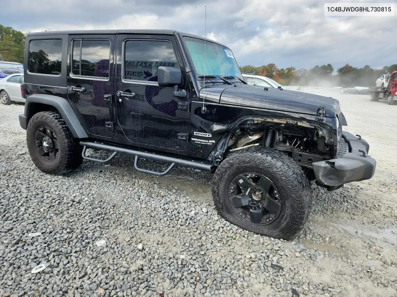 1C4BJWDG8HL730815 2017 Jeep Wrangler Unlimited Sport