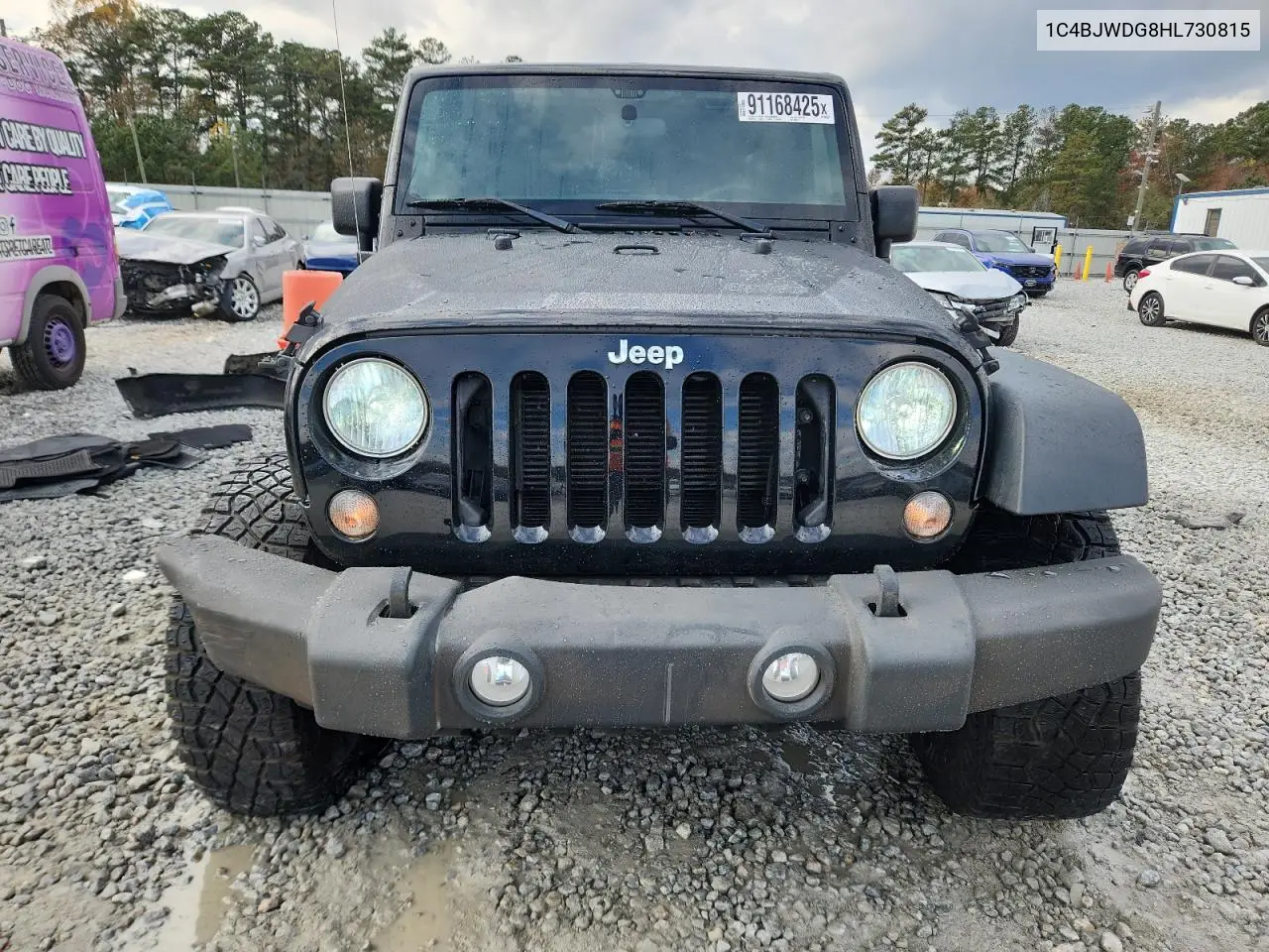 1C4BJWDG8HL730815 2017 Jeep Wrangler Unlimited Sport