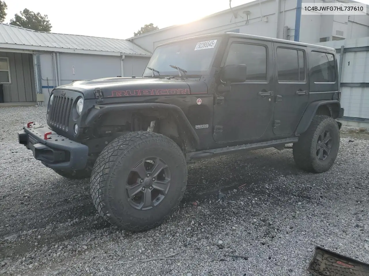 1C4BJWFG7HL737610 2017 Jeep Wrangler Unlimited Rubicon