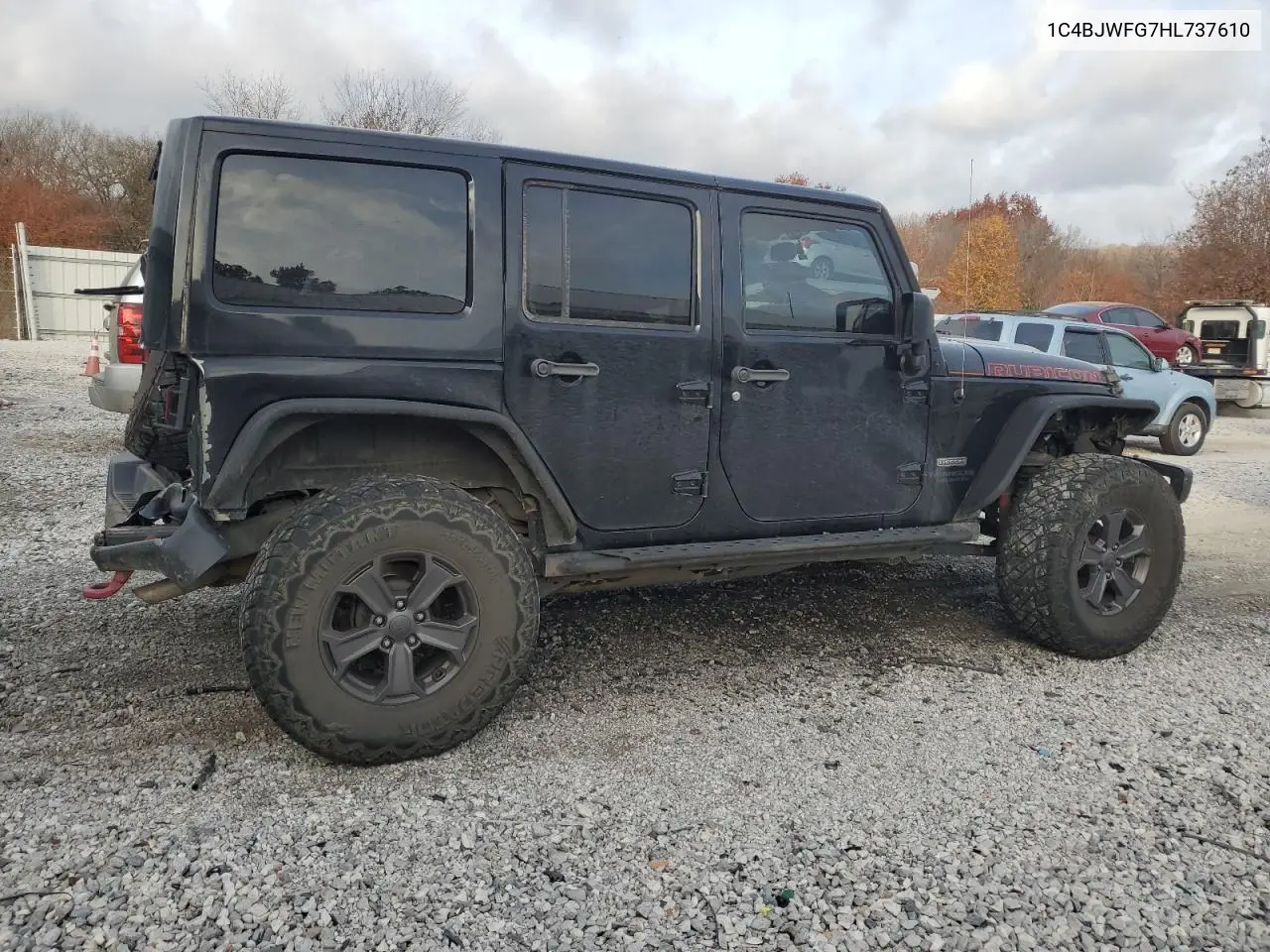 1C4BJWFG7HL737610 2017 Jeep Wrangler Unlimited Rubicon