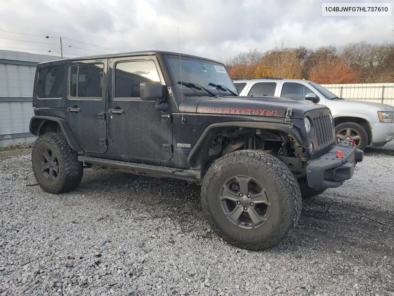 1C4BJWFG7HL737610 2017 Jeep Wrangler Unlimited Rubicon