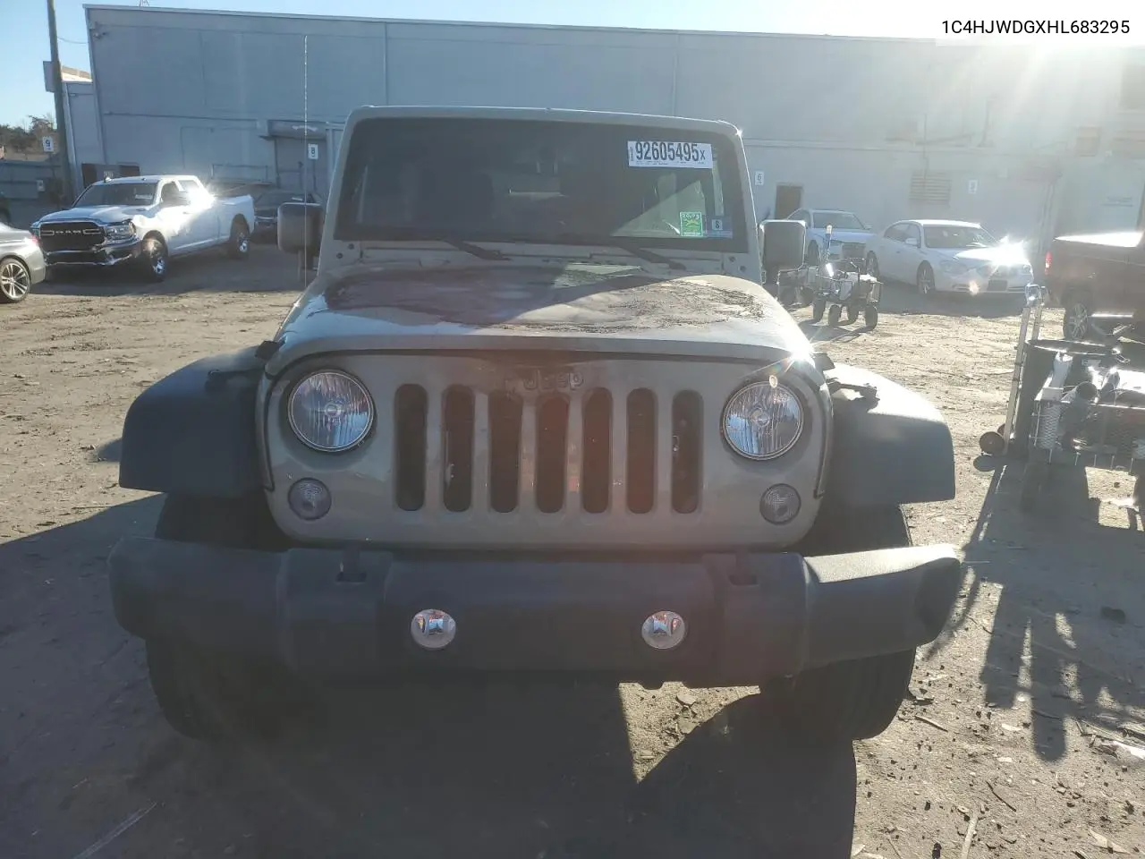 1C4HJWDGXHL683295 2017 Jeep Wrangler Unlimited Sport
