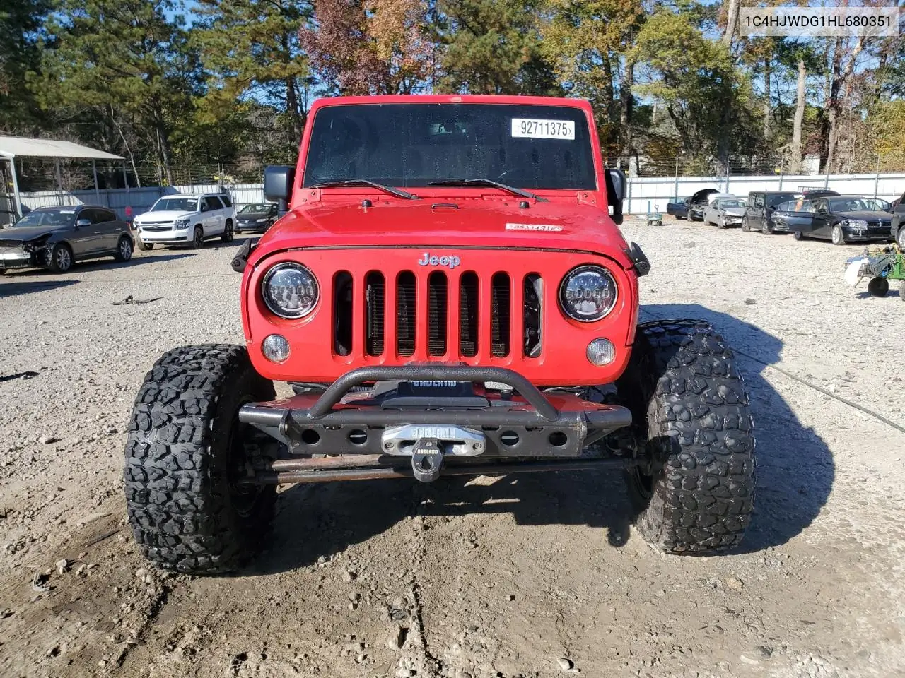 1C4HJWDG1HL680351 2017 Jeep Wrangler Unlimited S