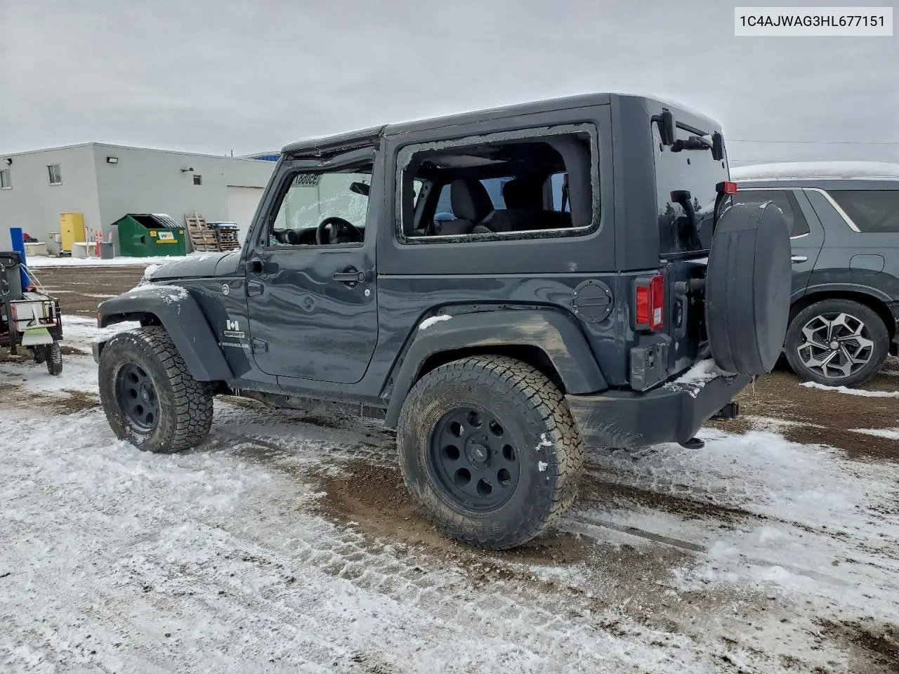 1C4AJWAG3HL677151 2017 Jeep Wrangler Sport