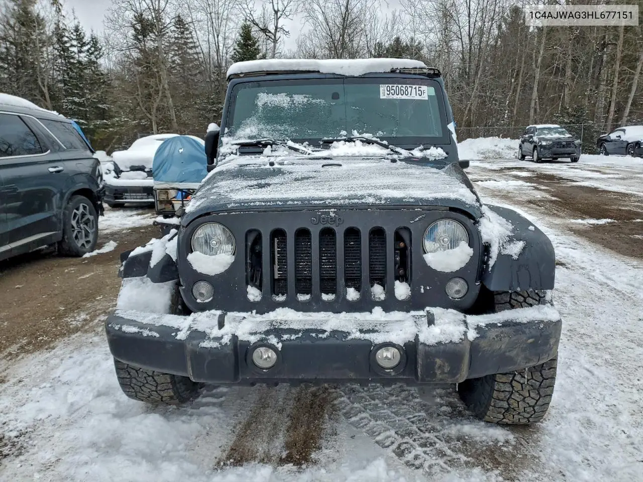 1C4AJWAG3HL677151 2017 Jeep Wrangler Sport
