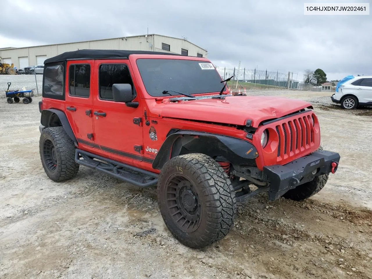 1C4HJXDN7JW202461 2018 Jeep Wrangler Unlimited Sport