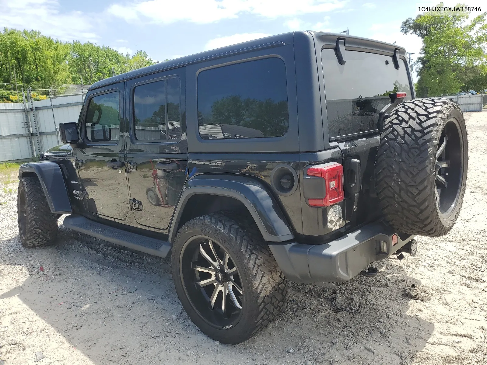 2018 Jeep Wrangler Unlimited Sahara VIN: 1C4HJXEGXJW158746 Lot: 52790764