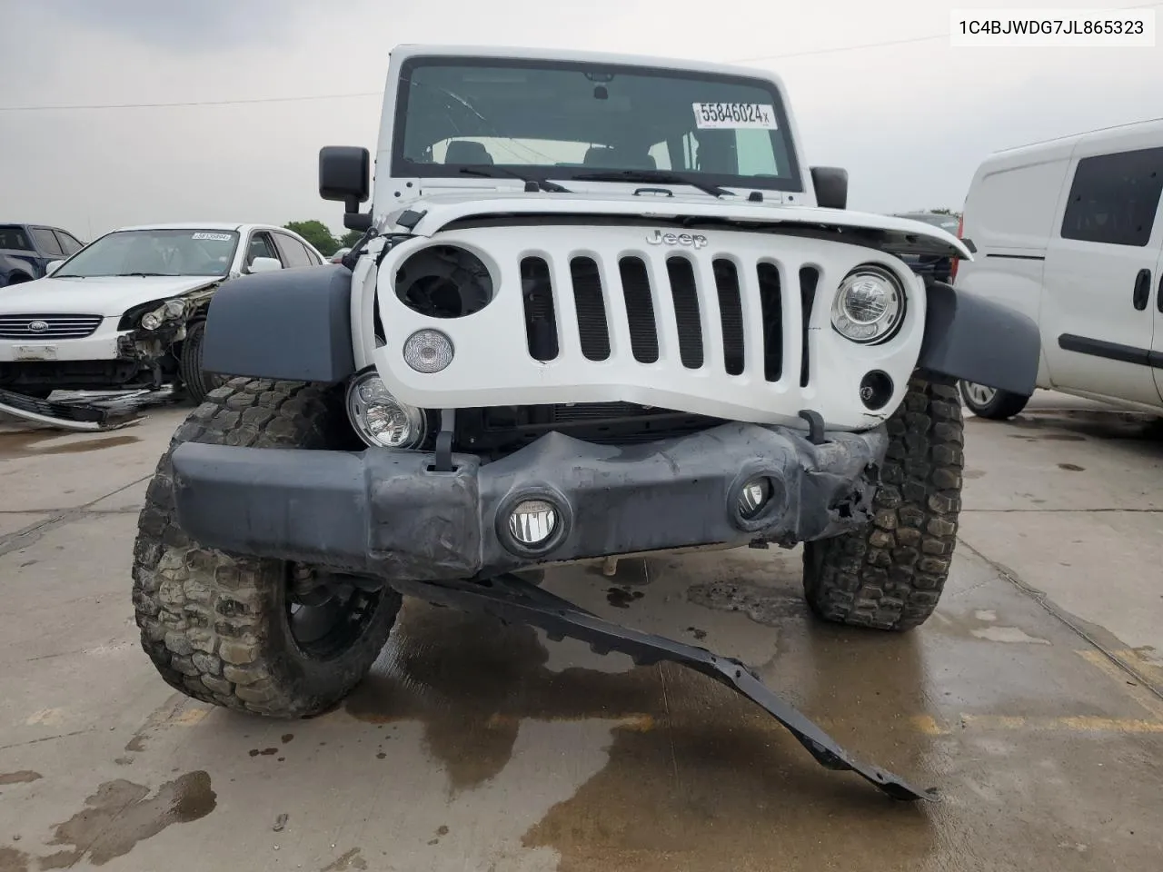 1C4BJWDG7JL865323 2018 Jeep Wrangler Unlimited Sport