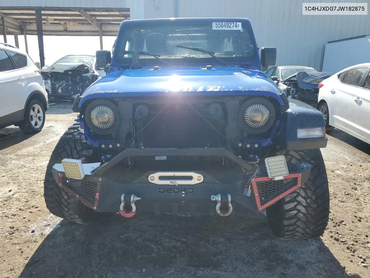 1C4HJXDG7JW182875 2018 Jeep Wrangler Unlimited Sport