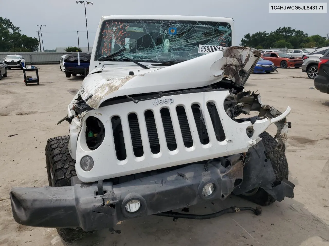 1C4HJWCG5JL843171 2018 Jeep Wrangler Rubicon