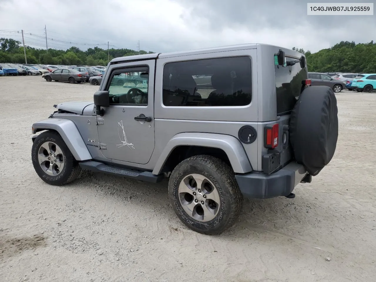 2018 Jeep Wrangler Sahara VIN: 1C4GJWBG7JL925559 Lot: 56997154