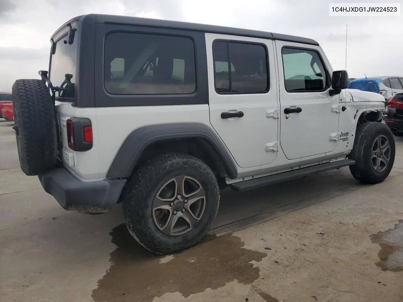 1C4HJXDG1JW224523 2018 Jeep Wrangler Unlimited Sport