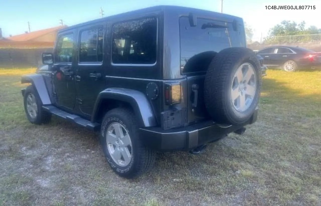 1C4BJWEG0JL807715 2018 Jeep Wrangler Unlimited Sahara