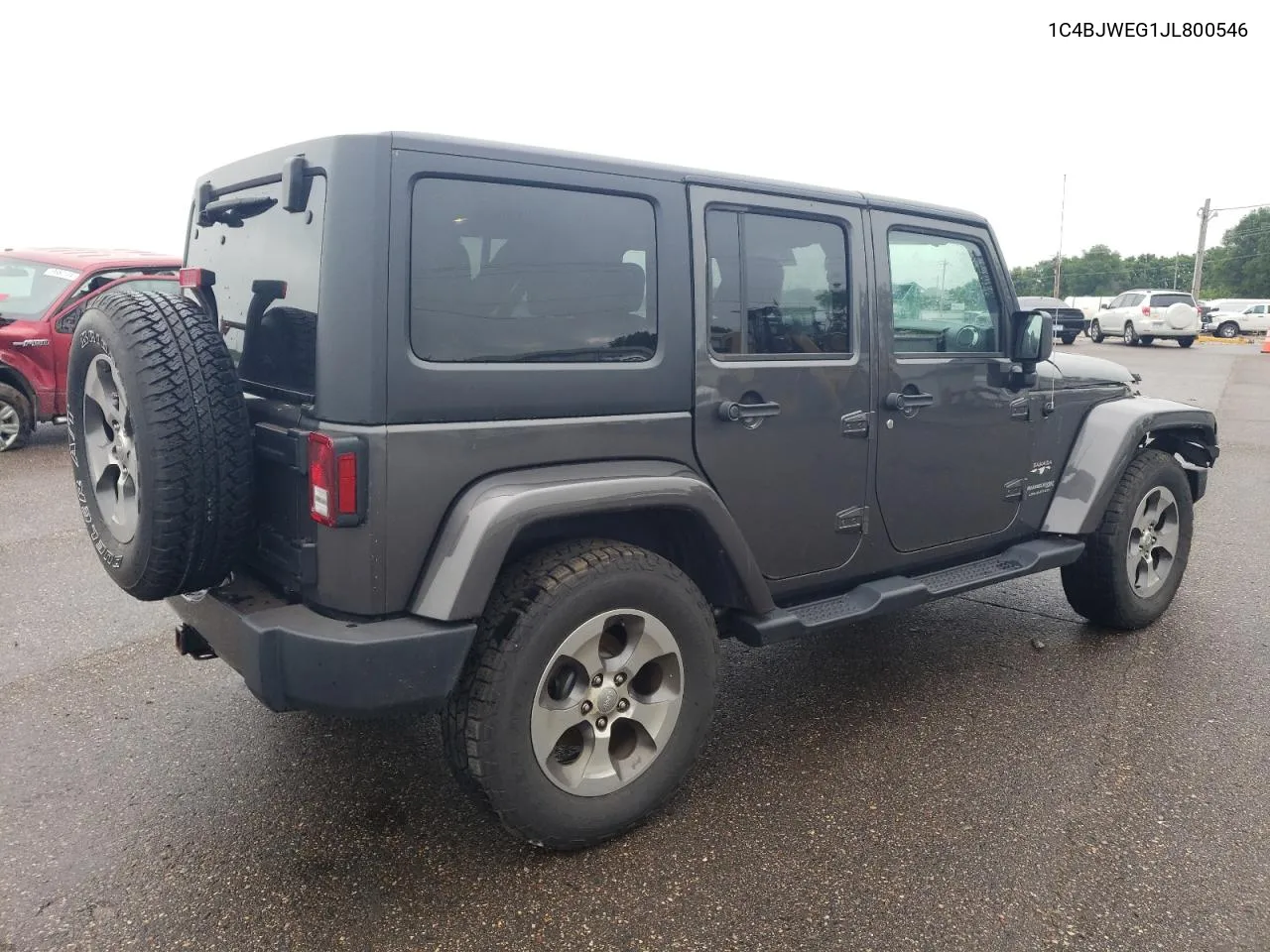 1C4BJWEG1JL800546 2018 Jeep Wrangler Unlimited Sahara