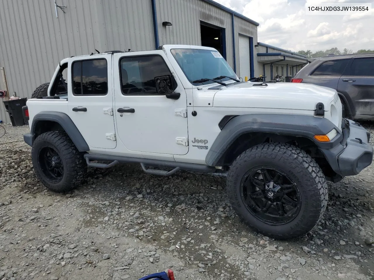 1C4HJXDG3JW139554 2018 Jeep Wrangler Unlimited Sport