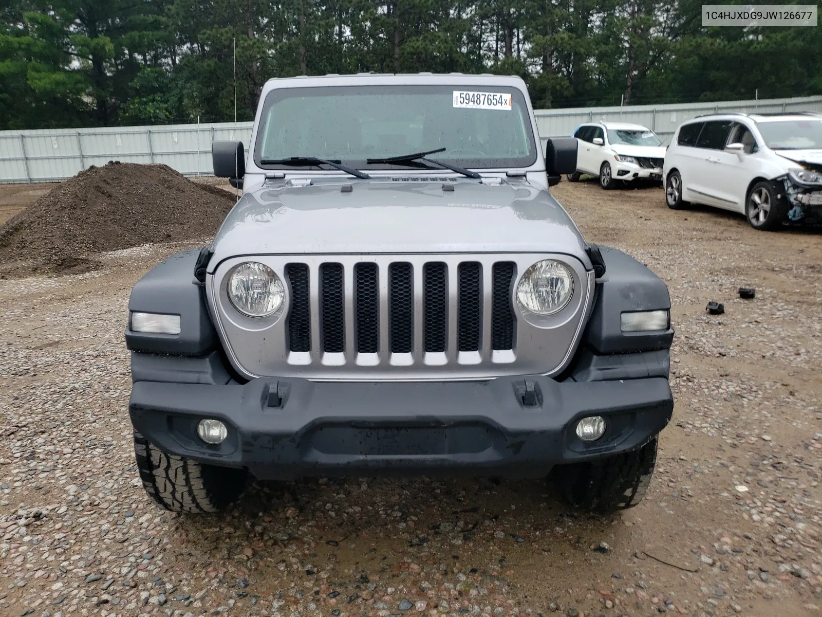 1C4HJXDG9JW126677 2018 Jeep Wrangler Unlimited Sport